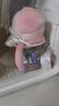 babycare小企鵝學(xué)飲杯 兒童吸管式水杯 兒童防漏防摔帶手柄喝奶瓶含重力球 【升級(jí)款】240ml萊莎粉PPSU 升級(jí) 曬單實(shí)拍圖