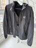 EMPORIO ARMANI/阿瑪尼官方旗艦EA7/新款男士復古運動風連帽跑步薄夾克夏季 P8004-深灰色 M  (推薦：135-150斤) 曬單實拍圖