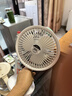 SOLOVE素樂質(zhì)造F5桌面小風(fēng)扇空氣循環(huán)扇usb充電小型便攜宿舍辦公室戶外露營臺式搖頭空調(diào)伴侶大風(fēng)力 白 曬單實(shí)拍圖