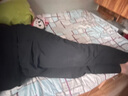 蕉下（beneunder）男士褲子夏季涼感透氣彈力立體錐形褲25新品CC925 漫暮黑 2XL 曬單實(shí)拍圖