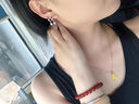 KRISTEN JUDI小耳釘s925銀男女養耳洞迷你小巧睡覺(jué)免摘耳環(huán)防堵耳棒耳骨釘耳飾 白色鉆耳釘升級立體拖不易過(guò)敏 曬單實(shí)拍圖