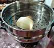 惠當(dāng)家（Hui Dang Jia）電鍋多功能電熱鍋定時(shí)電煮蒸鍋電炒鍋多用途鍋電火鍋304不銹鋼鍋HDJQJG5-34單籠國家補(bǔ)貼 曬單實(shí)拍圖