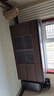 林氏家居餐邊柜一體靠墻實(shí)木條茶水柜胡桃色酒柜中古風(fēng)茶水柜儲(chǔ)物櫥柜UM3T 【落地款·矮柜】餐邊柜1.8*0.9m 曬單實(shí)拍圖