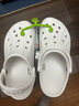 卡駱馳（crocs）貝雅卡駱班Clog洞洞鞋男女鞋戶(hù)外涼鞋拖鞋涼拖 205089-126 M5W7 曬單實(shí)拍圖