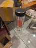 京東京造 茶杯 雙層玻璃水杯男士泡茶水分離隔熱杯子500ml 曬單實(shí)拍圖