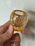 TMJD MISS佛前供水的杯子  小號(hào)水晶供杯心經(jīng)大悲供水杯透明圣水杯蓮花凈水 單個(gè)心經(jīng)杯底刻六字 曬單實(shí)拍圖