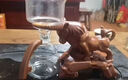 華行 玻璃茶具套裝家用懶人泡茶神器磁吸自動(dòng)泡茶器壺辦公室會(huì)客功夫茶杯 牛氣沖天自動(dòng)茶具 曬單實(shí)拍圖