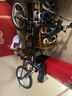 大行（DAHON）折疊自行車16英寸YUKI超輕迷你便攜男女式通勤單車KT610 黑色  曬單實(shí)拍圖