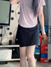 DESCENTE迪桑特WOMEN’S TRAINING系列女士短裙 BK-Tap Shoe S (160/62A) 曬單實拍圖