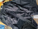 建雨夏天雨褲防水男女半身短褲中褲騎行防雨輕便透氣褲?rùn)n部七分褲 藏青色短褲 5XL 1件 (170-210斤) 曬單實(shí)拍圖