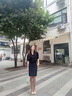 伊婭莎職業(yè)半身裙女春夏短裙修身西裝裙正裝工作裙包臀裙顯瘦一步裙子潮 藏青色 L 建議100-110斤 曬單實(shí)拍圖