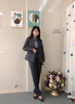 伊婭莎商務西裝套裝男女職業(yè)裝面試兩扣西服氣質經理白領正裝銷售工作服 (女)灰色西裝+西褲 XL 曬單實拍圖