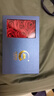 中國(guó)黃金（CHINA GOLD）一吻定情足銀戒指女托帕石求婚鉆戒七夕情人節(jié)禮物送女友老婆生日 一吻定情戒指-托帕石-玫瑰禮盒 曬單實(shí)拍圖