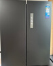 美的（Midea）【雙系統(tǒng)】506/508升冰箱對(duì)開(kāi)門法式多門一級(jí)能效風(fēng)冷無(wú)霜凈味加大容量家用532國(guó)家補(bǔ)貼20%電冰箱 508雙系統(tǒng)PST+殺菌凈味除病毒（墨藍(lán)灰) 曬單實(shí)拍圖