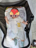 舒貝怡2件裝嬰兒衣服夏季薄款新生兒連體衣短袖哈衣兒童爬服黃色59CM 曬單實(shí)拍圖