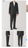 無印良品（MUJI）男式 易打理 彈力 單褶褲 男士長褲子西褲秋季 AE0Y3A4A 深棕色 S (165/72A) 曬單實拍圖