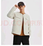 Jack Wolfskin狼爪棉服男秋冬運動戶外防風保暖輕量時尚休閑P棉服飛行員外套男 5031831-6260/塵灰色 L 180/100A 曬單實拍圖