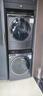 西門(mén)子（SIEMENS）iQ500超氧洗烘套裝 10公斤全自動(dòng)滾筒洗衣機WG54C5C10W+WQ56C3C10W 空氣洗熱泵干衣機冷凝器自清潔 WG54C5C10W+WQ56C3C10W 曬單實(shí)拍圖