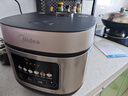 美的（Midea）電飯煲電飯鍋4-5人家用5升大容量 炫彩大屏金屬機(jī)身大火力煮飯鍋智能預(yù)約微壓MB-RE517 曬單實(shí)拍圖