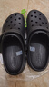 crocs卡駱馳厚底云朵洞洞鞋戶(hù)外|206750 黑色-001 36/37(230mm)  曬單實(shí)拍圖