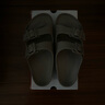 斯凱奇（Skechers）七夕禮物拖鞋男鞋夏季時(shí)尚一腳蹬勃肯鞋耐磨涼拖鞋沙灘鞋243299 曬單實(shí)拍圖