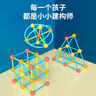 威思敦王國(guó)幾何建構(gòu)師平面幾何立體圖形構(gòu)建拼裝積木兒童數(shù)學(xué)玩具3-12歲 幾何200件裝(盒裝帶分類盤(pán)) 曬單實(shí)拍圖