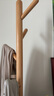 全友家居衣架 原木色衣帽架純實(shí)木落地式掛衣架家用收納家具KS 衣帽架A)原木色 曬單實(shí)拍圖