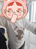 優(yōu)奇嬰兒衣服秋衣秋褲分體春秋寶寶內(nèi)搭純棉打底衣新生兒純棉秋衣套裝 卡其小熊 80 曬單實(shí)拍圖