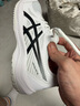 亞瑟士（ASICS）新款羽毛球鞋乒乓球鞋男女鞋室內(nèi)外專業(yè)運動鞋牛筋底透氣排球鞋 1071A120-100白黑 UPCOURT 6 42.5 曬單實拍圖