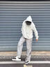 人本板鞋男款夏季2025新款百搭潮鞋輕便情侶款小白鞋女學(xué)生韓版休閑鞋 黑色【男款】 39 曬單實(shí)拍圖