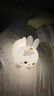 萬(wàn)火兔子小夜燈臥室睡眠燈硅膠拍拍燈兒童生日禮物女生七夕情人節(jié)禮物 曬單實(shí)拍圖