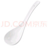 美廚（MAXCOOK）飯勺湯勺 陶瓷勺餐勺湯匙勺子 日式小湯勺小勺調羹 9英寸 純白款MCCU5176 曬單實(shí)拍圖