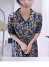 恒源祥夏季新款重磅真絲連衣裙女香云紗中老年媽媽女裝寬松大碼氣質(zhì)長(cháng)裙 花色 2305 5XL 155-165斤 曬單實(shí)拍圖