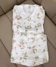 全棉時(shí)代孕婦月子服全棉紗布喂奶產(chǎn)后哺乳孕婦睡衣家居服套裝 夢幻花園160 曬單實(shí)拍圖