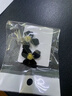 戀晶雨925銀針絲絨花朵耳環(huán)感輕奢耳釘氣質大氣秋冬紅色耳飾女 黑色花朵銀針耳釘 曬單實拍圖