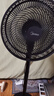 美的（Midea）【超級單品】七葉輕音立式電風(fēng)扇家用柔風(fēng)落地扇臺式桌面小型風(fēng)扇大風(fēng)量節(jié)能搖頭宿舍電扇 SAF30AB 曬單實拍圖