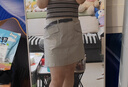 森馬（Semir）[商場(chǎng)同款]半身裙女松緊腰工裝裙2025夏季短裙小個(gè)子101325120008 曬單實(shí)拍圖