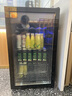 美菱（MeiLing）迷你小冰吧 酒水飲料透明展示冰吧家用辦公室茶葉柜雪茄展示柜酒店賓館飲料展示柜 SC-108L【LED藍光燈】靜音推薦 曬單實拍圖
