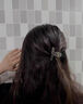 兩世歡時(shí)尚漸變棕仿水晶抓夾飾女輕奢高端2026新款后腦勺盤(pán)發(fā)抓夾頭飾 彩色閃鉆抓夾 曬單實(shí)拍圖