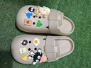 ECACEVA醫用洞洞鞋女夏季2025新款護士鞋防滑防臭手術(shù)室包頭拖鞋外穿 卡其煤球【手術(shù)室醫護專(zhuān)用】 37-38 【正碼】 曬單實(shí)拍圖
