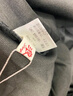 浪莎灰色氣質(zhì)西裝短裙女夏季高腰顯瘦a字包臀裙小個(gè)子防走光半身裙 曬單實(shí)拍圖
