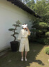 星野家 COMMON VALUE「 禪 Para 」萊賽爾亞麻襯衫中式禪意立領(lǐng)短袖上衣 亞麻白 M 曬單實(shí)拍圖