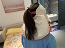 kocotreeKK樹(shù)兒童防曬帽夏季防紫外線(xiàn)寶寶遮陽(yáng)帽男孩女童空頂太陽(yáng)帽大帽檐 椰奶甜果白 XL碼：頭圍53-58CM，成人 曬單實(shí)拍圖
