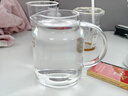 Glasslock耐熱玻璃冷水壺高硼硅家用大容量涼白開水壺泡茶果汁壺1000ml 曬單實(shí)拍圖