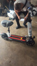 希洛普（SEALUP） 鋰電池電動(dòng)滑板車 便攜可折疊電動(dòng)車 代駕兩輪代步車迷你電動(dòng)車 48V黑/朝陽真空胎3C金宇星/120-150km 曬單實(shí)拍圖