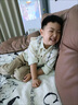 G.DUCKKIDS寶寶春秋裝套裝2024新款5男童6馬甲針織三件套小兒童春秋開衫毛衣 米白色【馬甲+褲子+襯衫】三件套 90 碼(建議年齡2歲左右) 曬單實拍圖