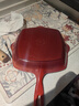 酷彩（Le Creuset）法國進口琺瑯鍋鑄鐵鍋26cm方形烤鍋平底牛排煎烤鍋電磁爐燃氣通用 【1-4口之家】紅色 26cm 曬單實拍圖