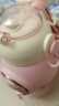 元氣貝比（YUANQIBEIBI）兒童水杯小學(xué)生吸管直飲水壺大容量耐高溫幼兒園男女學(xué)生水杯粉色 曬單實拍圖