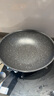 蘇泊爾（SUPOR）炒鍋 麥飯石色不粘鍋平底煎鍋無(wú)油煙炒菜鍋具電磁爐燃?xì)庠钔ㄓ?EC32SP02 直徑（適用3-5人） 32cm 曬單實(shí)拍圖