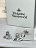 VVIENNE WESTLOCK西太后耳飾女旗艦土星徽標耳環(huán)小眾時(shí)尚女款耳釘送女友生日禮物 曬單實(shí)拍圖